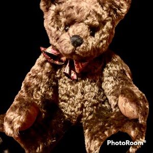 Handmade original mohair jointed bear